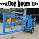 Work Platform Hydraulic Towable Trailer Boom Lift Table