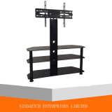 Three Tiers Tempered Glass TV Rack/ TV Stand/ TV Table with Lower Price