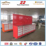 112in 20drawer Steel Roller Tool Storage Cabinet with Wooden Top