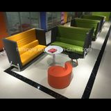 New Arrival European Style Leisure High Back Fabric Booth Chair for Private Meeting