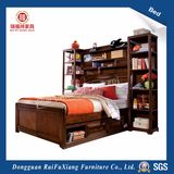 Solid Wood Queen Bed (B312)