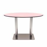 Indoor Round Melamin Resin Waterproof Table Tops