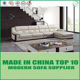 Chinese Furniture Modern L Shape Leather Sofa Bed