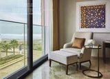 New Modern Living Room Furniture Hotel Bedroom Fabric Sofa (2 seater)