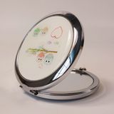 Hot Custom Mini Stainless Steel Advertising Gift Pocket Cosmetic Mirror