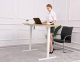 Desk Frame, Table Steel Frame, Steel Frame, Dual-Motors 3 Tiers Height Adjustable Table