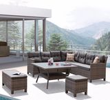 Garden Patio Wicker Barbados Alt Lounge Outdoor Home Hotel Office Sofa (J620-Alt)