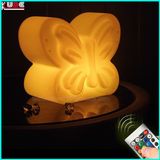 Modern Multi Colof Changing Plastic LED Lighting Bedroom Wedding Lamps