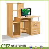 Big Lots Wooden Table Design Student Computer Desk with Bookshelf