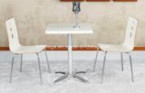New Design Furniture Cheap Wood Cafe Table (FOH-BC17)