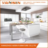 Modern Handless Design White High Glossy Lacquer Kitchen Cabinet