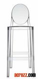 Replica Modern Design Acrylic One More Please Ghost Stool