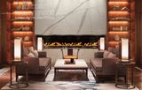 Modern Hotel Furniture Wooden Leisure Fabric Sofa