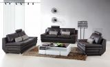 Italian 1+2+3 Living Room Genuine Brown Leather Sofa  S-2026