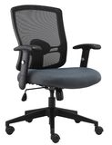 High Back Nylon Base Cushion Office Chair Mesh Back Computer Office Chair