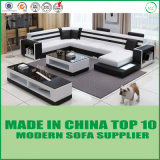 European Style Living Room Leather Sofa Bed