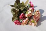High Quality Artificial Flowers Fake Rose for Home Wedding Decoration