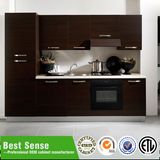 Best Sense High Quality Walnut Solid Wood Walnut Kitchen Cabinets