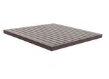 Outdoor Aluminum Slats Coffee Table Top (DCT-15568)