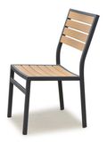 Professional Supplies Outdoor Furniture Plastic Wood Side Chair (PWC-15506)