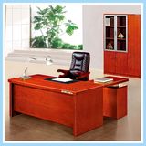 Fsc Certified Cherry Veneer Boss Manager Desk Office Furniture