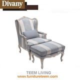 French Style Furniture Corner Fashion Simple Design Sofa Set