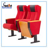 Wooden Frame Public Fabric Conference Hall Chair