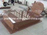 Customized Carving Maple Red Tombstone Granite Tombstone/Headstone/Monument