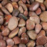 Factory Red Polished Garden Pebbles