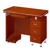 Wooden Veneer Computer Desk for Office