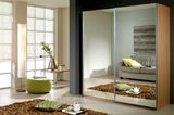 Dover 2 Door 2 Mirror Sliding Door Wardrobe (HF-WB041)