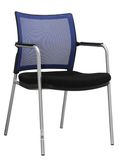 Mesh Visitor Chair Modern Metal Frame Training Chair (LDG-815B)