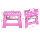 Plastic Folding Foot Stool Chair (H. 45211pi)