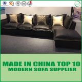 Popular L Shape Living Room Leather Corner Sofa