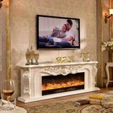 Antique Furniture TV Stand Heating Electric Fireplace Hotel Furniture (325S)