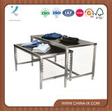 Nesting Tables with Satin Finished Frame and Reversible Tops