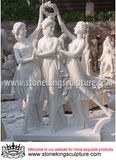 Three Graces Marble Sculpture with Top Quality (SK-2450)