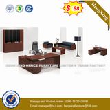 Lecong Market Wooden Black Color Office Table (HX-UN001)