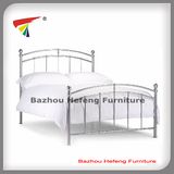 Metal Frame Double Bed for Home Furniture (HF033)