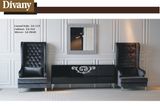 High End Hotel Furniture Fabric New Classical Leisure Sofa