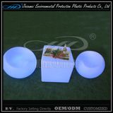 Plastic Modern LED Garden Furniture with Factory Price