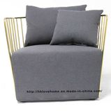 Modern Replica Leisure Coffee Steel Dining Single Living Sofa