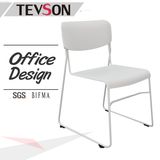 Modern Stackable Metal Frame Plastic Chair