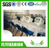 Modern Wood Computer Desk for Computer Room School Furniture (PC-03)