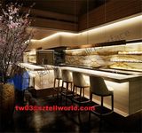Restaurant Fastfood Illuminated LED Bar Counters