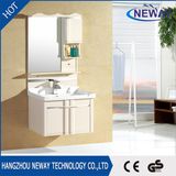 Ceramic Single PVC Floor Mount Sink Bathroom Cabinet