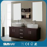 2017 Floor Mounted MDF Wood Bathroom Furniture Sw-1500b