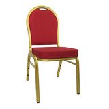 Stacking Iron Steel Metal Hotel Banquet Restaurant Furniture Chairs