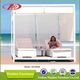 Rattan Beach Sun Bed Sun Lounger (DH-8606)