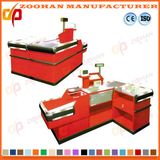 China Supermarket Money Cash Checkout Counter Cashier Desk Wholesale (Zhc50)